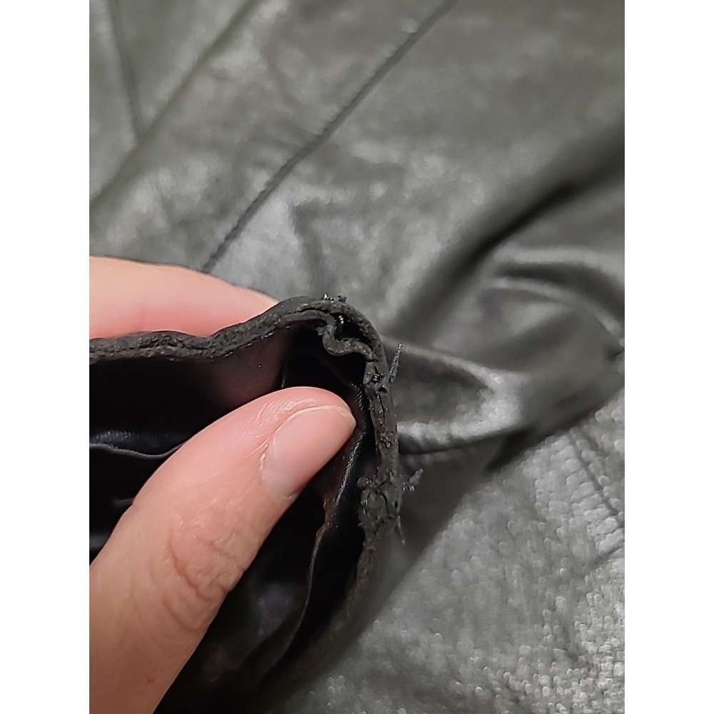Y2K Vintage CLASSIQUES ENTIER Leather Jacket In Black Size Medium - Picture 4 of 8